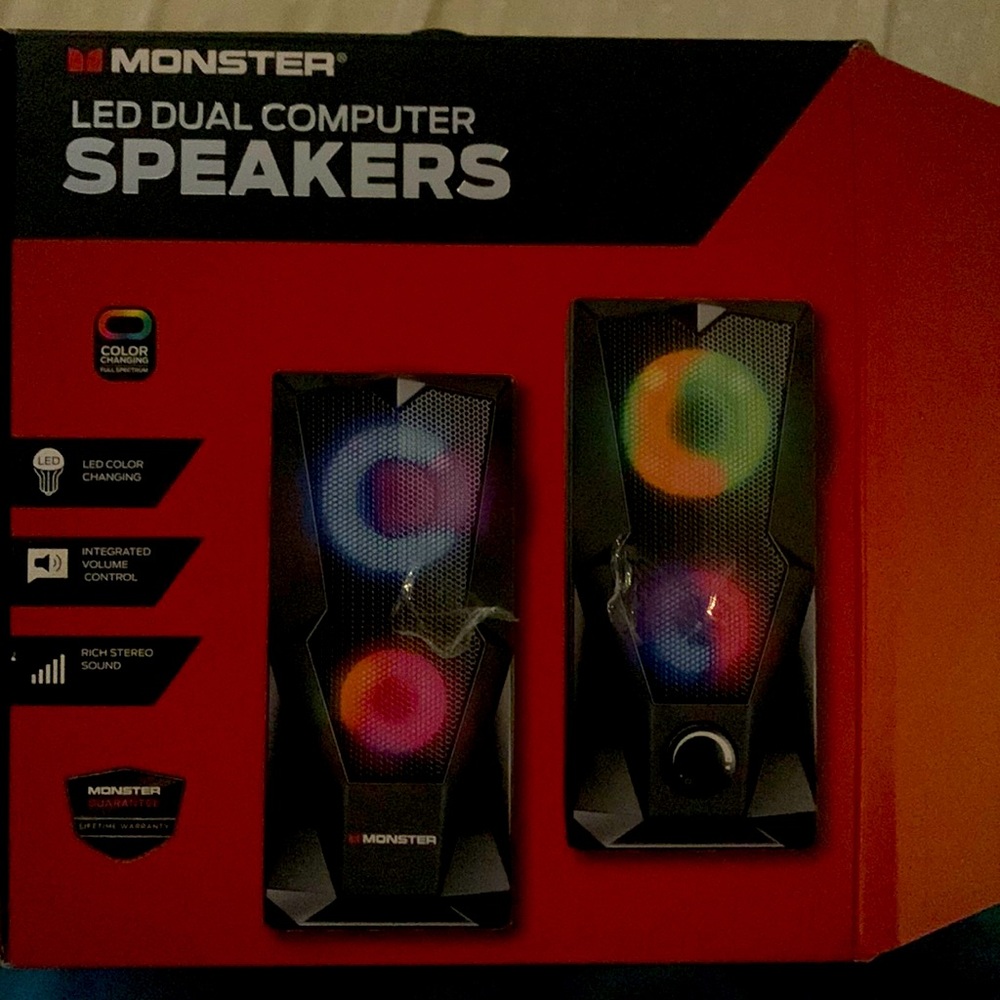 Monster speakers